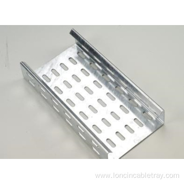 Hot-dip galvanized stainless steel perforated cable tray